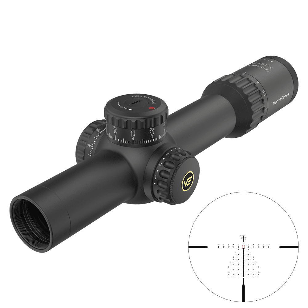Фото Оптический прицел Vector Optics Continental x10 1-10x28 ED FFP VET-CTR в интернет-магазине Nickhunter